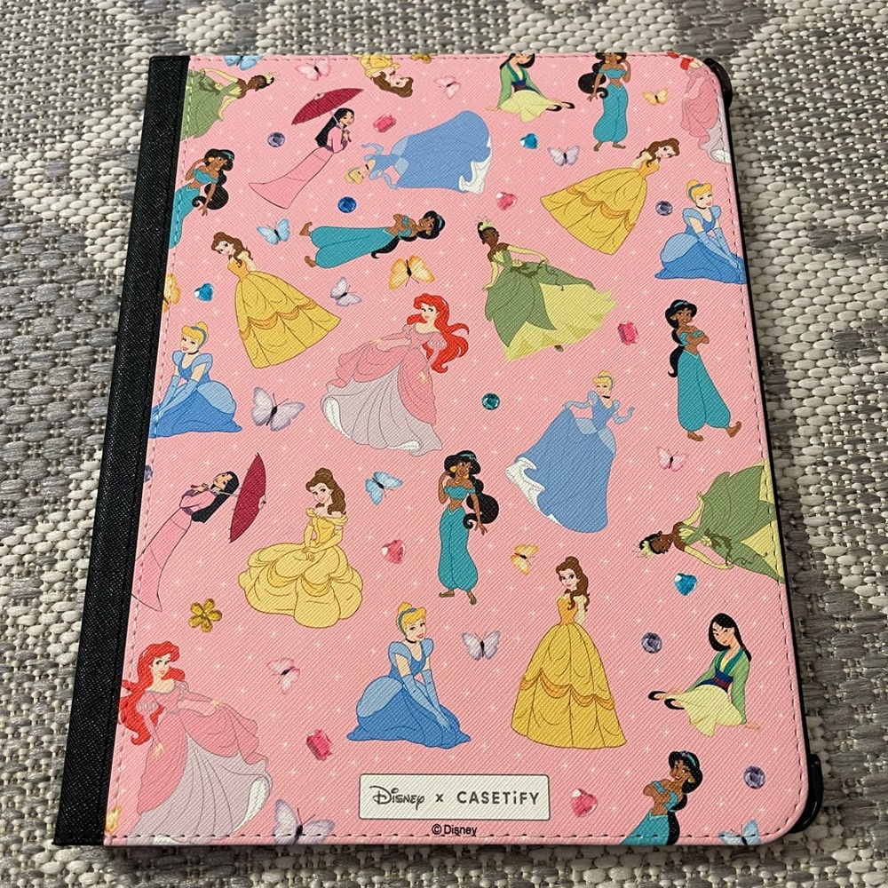 Casetify iPad Air folio case Disney princess